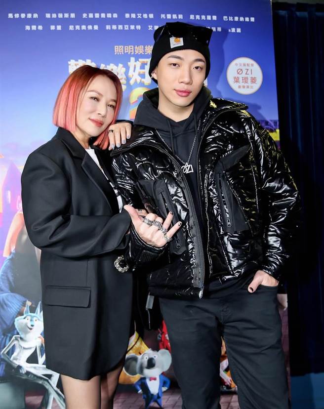 葉璦菱和ØZI。（資料照/UIP提供）
