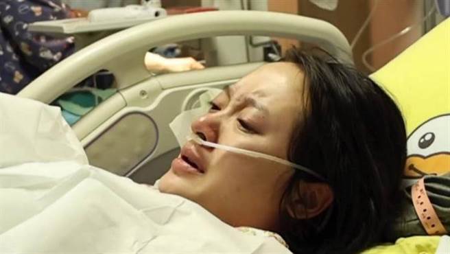 孙铱的生产过程一波三折。（图／翻摄自微博）