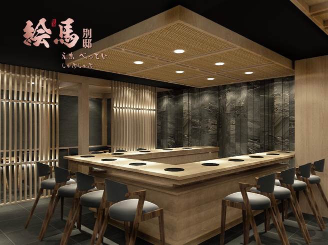 筑间餐饮 集团2022上半年将推出两个全新品牌，第7个全新品牌「絵 马别邸」将抢攻火锅界金字塔顶端的客层。（筑间餐饮集团提供／冯惠宜台中传真）