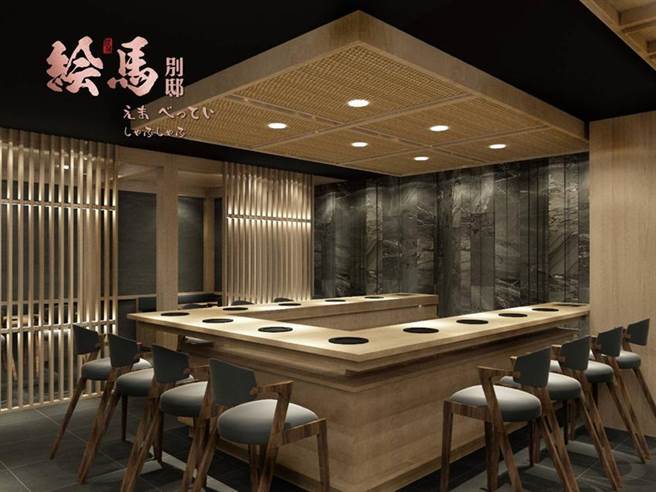 （筑间餐饮集团第7个新品牌「絵马别邸」，将抢攻火锅界金字塔顶端客层！图／筑间提供）
