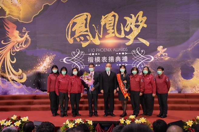 內政部消防署今舉辦鳳凰獎楷模表揚典禮。（消防署提供）