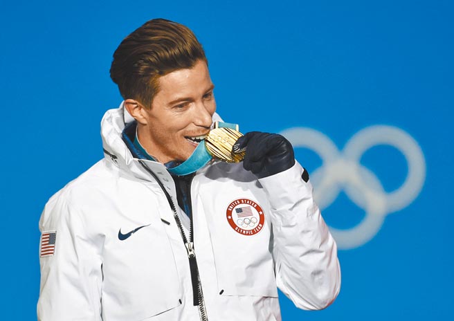 男子单板滑雪界传奇人物美国名将肖恩怀特，即将展开生涯第5度挑战奥运殿堂。（美联社资料照片）