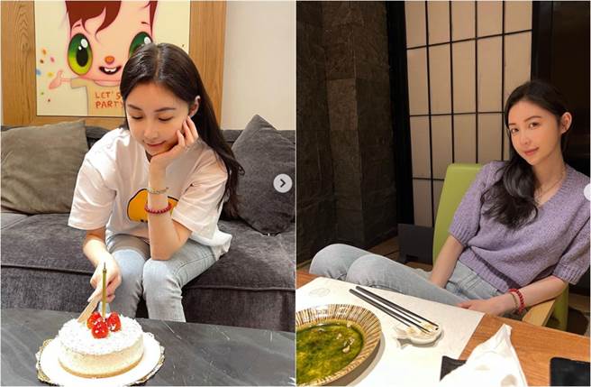 「潘太太」宣云也呼應老公po文，貼出慶生照。(取材自lunaaay__ IG)