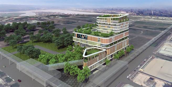 南仁湖集团预定投资46.1亿元，将平实转运站打造成为「森林转运站」。（交通局提供／洪荣志台南传真）