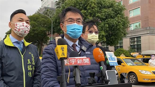 台南市長黃偉哲（中）。（資料照／曹婷婷攝）