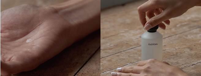 產品質地圖。（SAWAA提供）