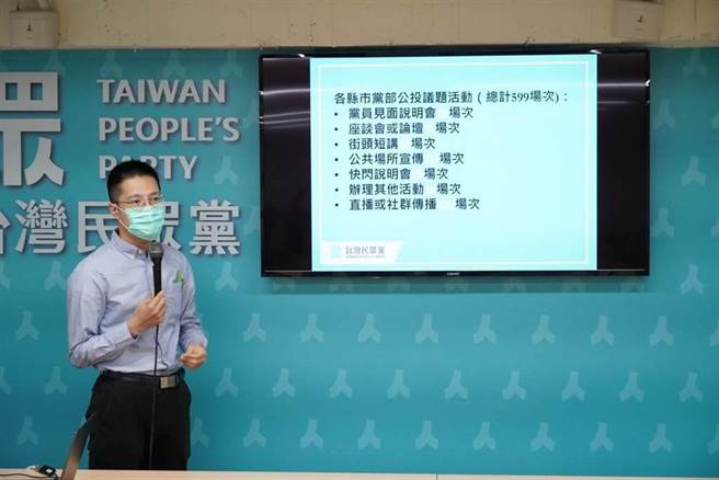 民眾党发言人张清俊。（民眾党提供）