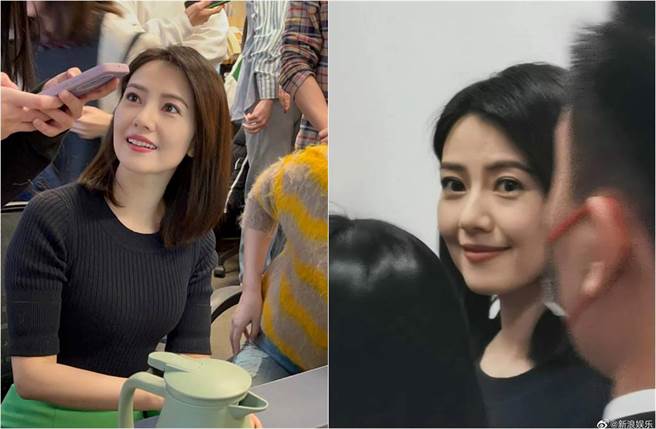 高圓圓生圖依舊五官俏麗、氣質佳。（圖／取材自新浪娛樂微博）