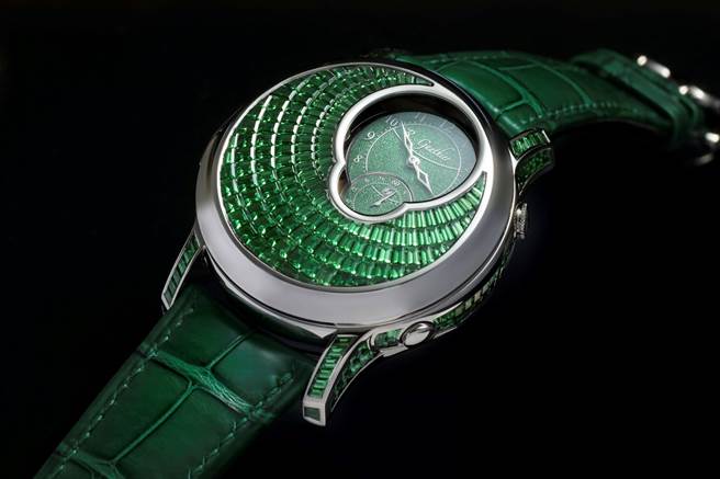 Romain Gauthier为台湾VIP订制打造Logical one Secrect腕表，耗时一年才完成，全球独一无二款，1260万元。（瑞博品提供）
