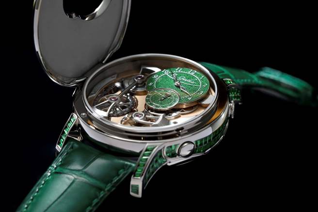 Romain Gauthier为台湾VIP订制打造Logical one Secrect腕表，耗时一年才完成，全球独一无二款，1260万元。（瑞博品提供）