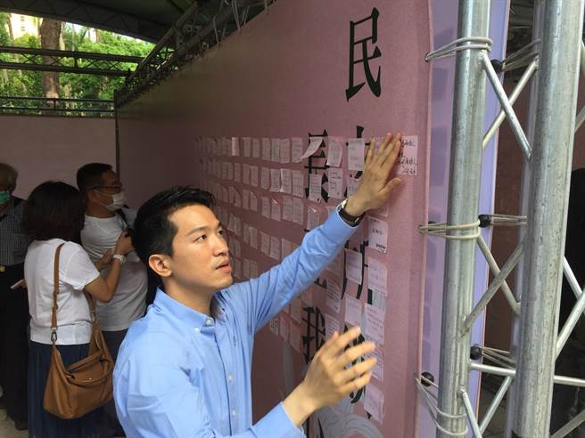 民进党立委何志伟 (吴家豪摄)