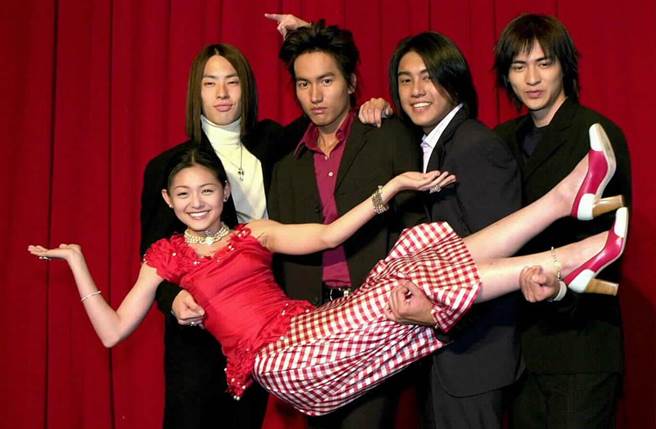 《流星花園》當年捧紅大S和F4。(圖／本報系資料照)