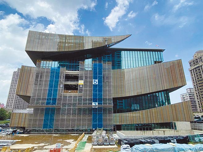 桃园市立图书馆新总馆预计将于10月16日开幕。（桃园市立图书馆提供／陈梦茹桃园传真）