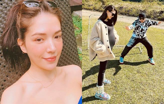 昆凌将「好孕气」传给许玮宁。（图／IG@许玮宁、周杰伦）