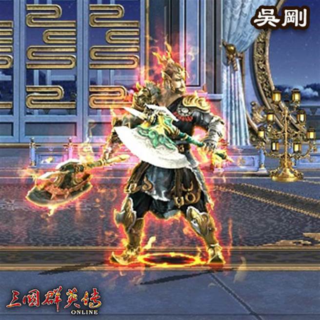 吴刚：风流倜傥的翩翩美男子。