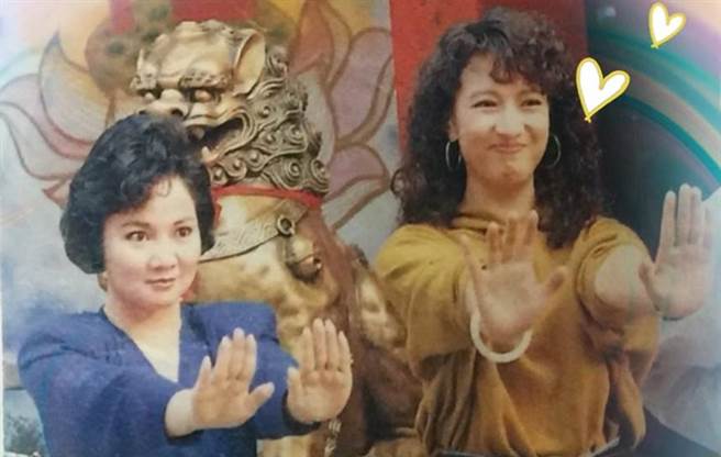 白冰冰分享过往与林以真的合照。（图／FB@白冰冰）