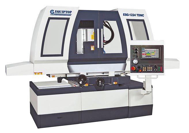 眾程TD/ADC/NC系列平面磨床，堪称性价比最高且贴近客户的智慧磨床。图／业者提供