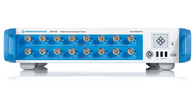 Rohde & Schwarz新一代无线通讯测试平台R&S CMP180与联发科技ATE工具整合，助其客户将最新的Wi-Fi技术推向市场。图／R&S提供