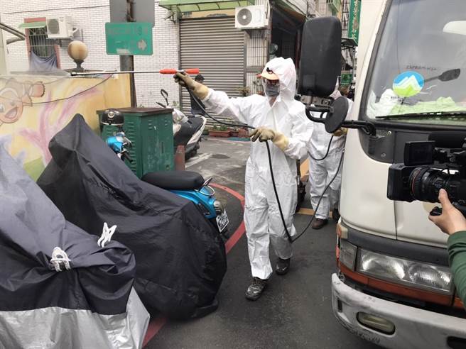 高雄确诊4岁男童就读的「保进松青幼儿园」，事发后紧急匡列80名师生并进行环境清消，目前幼儿园80人PCR採检全数出炉，检验结果均为阴性。（高市卫生局提供／袁庭尧高雄传真）