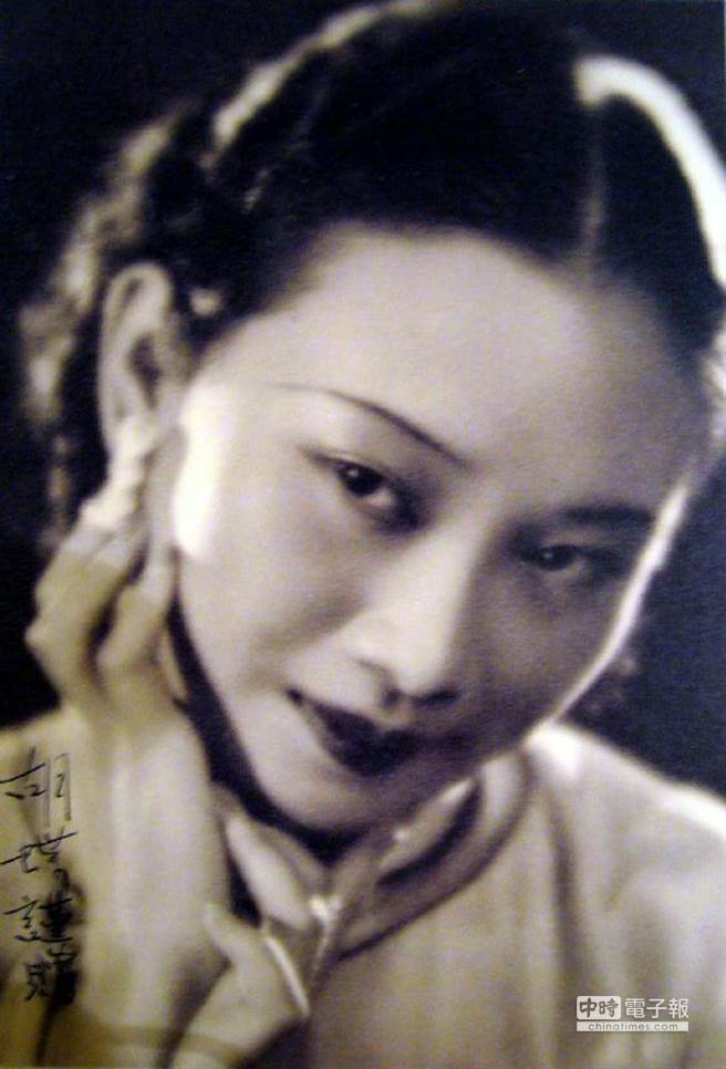 电影明星胡蝶。（徐尚礼翻摄）