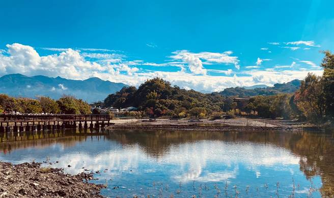 东势林业文化园区贮木池。（东势林管处提供／王文吉台中传真）