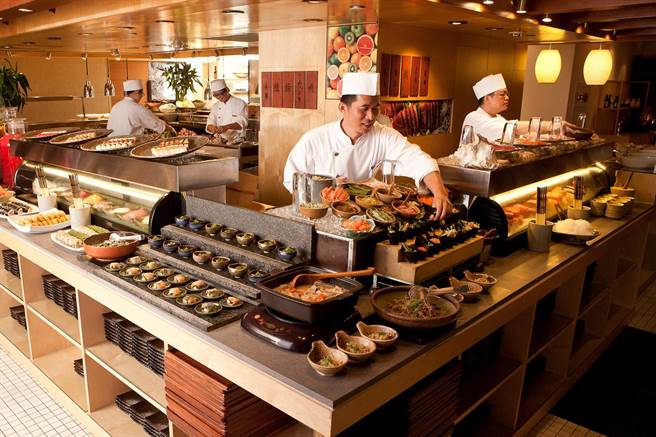 台北君悦彩日本料理。（资料照）