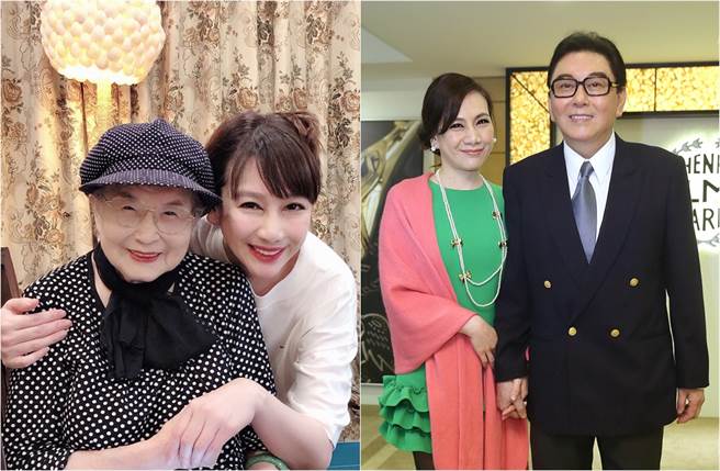 高国华母亲龚书绵百岁逝世，陈子璇难过痛哭，吐露遗憾离婚后她没敢打电话过去，让前婆婆不谅解。(取材自陈子璇脸书、中时资料照片)