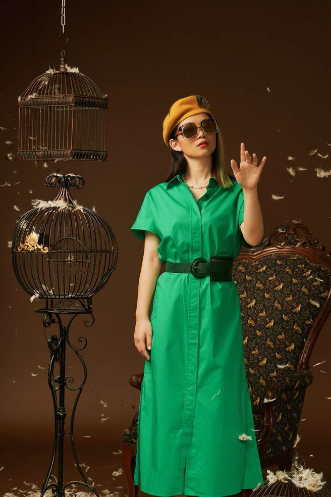 壞特？te登上美國紐約時代廣場的高樓巨型螢幕。（照片提供夢芝林）