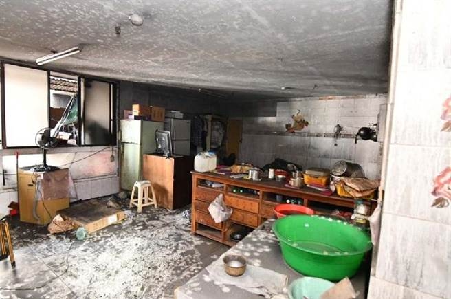 城中城高楼层套房灾后现场曝光。（高雄地检署提供／袁庭尧高雄传真）