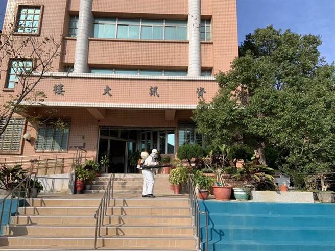 中坜高商全面清消。（资料照／校方提供）
