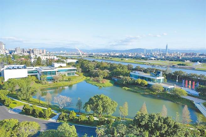 位在台北市大直北安路旁的「经国七海文化园区」即日起可预约、购票，23日正式对外开放参观。（台北市文化局提供／张立勋台北传真）