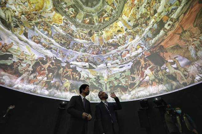 赖清德：政府与民间合作，结合科技与艺术，打造专属台湾新文化品牌国家队。总统府提供