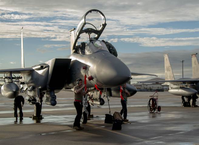 美空军已将5个联队指定为先导联队，聚焦如何在大规模战斗中对抗中俄。图为第366联队的F-15E。（图／DVIDS）