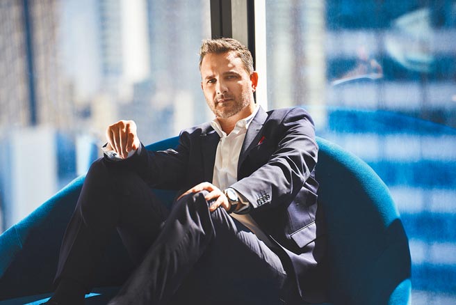 台北W饭店总经理哲仁廷(Bastien Giannetti)上任带来新气象。（台北W饭店）