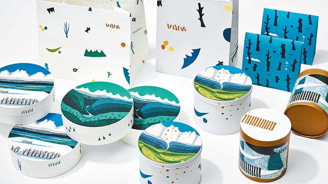 「SNOW SAND」由名版画家大谷一良设计外包装。（COC提供）