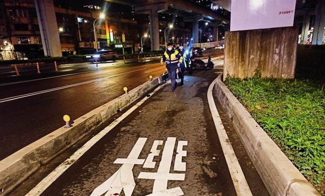 劉女騎車自撞橋墩，送醫仍告不治。（民眾提供）