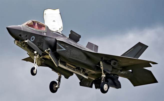 英国皇家空军的F-35B战机。（达志影像/Shutterstock）