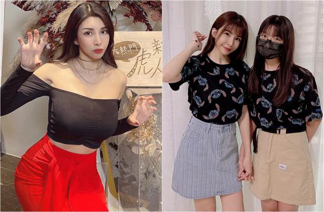 苏心宁谈及14岁女儿(右图右)何时可谈恋爱的问题，表示年龄不设限，会永远当女儿的靠山。(取材自La la 苏心宁脸书)