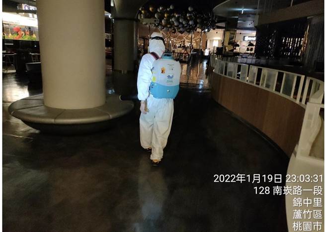 台茂表示，日前已有做過大消毒，今不再閉館清消。（台茂提供／陳夢茹桃園傳真）
