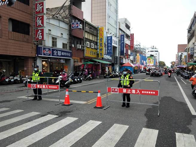 为避免春节採购人潮阻塞交通，台东县警局台东分局将于29日至31日针对台东市中央市场周边实施交通疏导道路管制。（台东县警局台东分局提供／蔡旻妤台东传真）