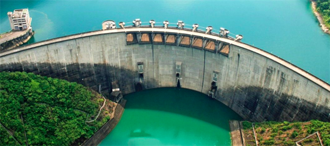 翡翠水库。（摘自台北翡翠水库管理局网站）