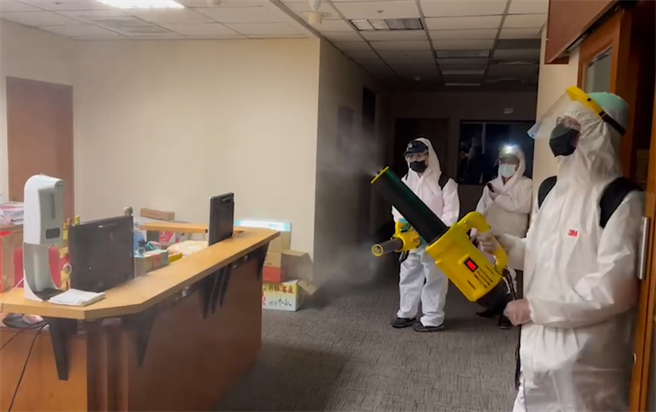 圓山大飯店說明關於館內廚師確診的後續因應措施。（圓山大飯店提供）

