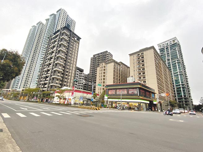 林口机能逐渐完善，房价创新高。图／信义房屋提供