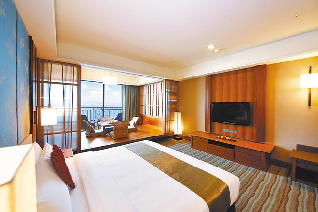 福容大飯店淡水漁人碼頭店取得「金級環保標章旅館」認證。（新北市環保局提供／葉德正新北傳真）