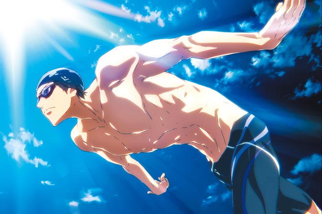 《劇場版FREE! 男子游泳部-the Final Stroke-前篇》充滿熱血氣息與正能量。（采昌電影提供）
