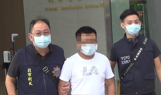 警方去年10月逮捕林姓诈骗男子。（图／民眾提供）