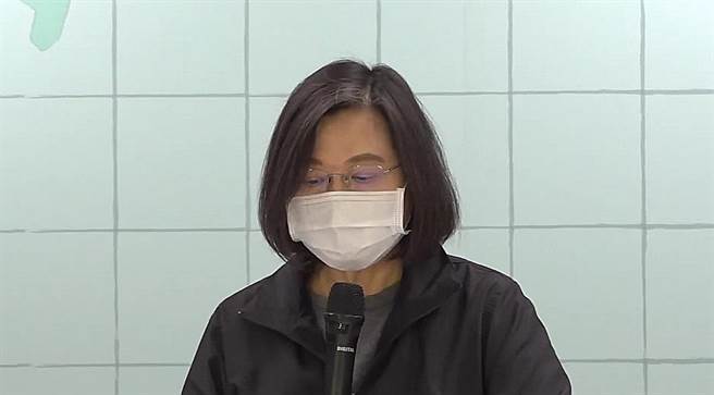 出席兵推营，蔡英文：培育年轻人是民进党长期工作。取自直播画面