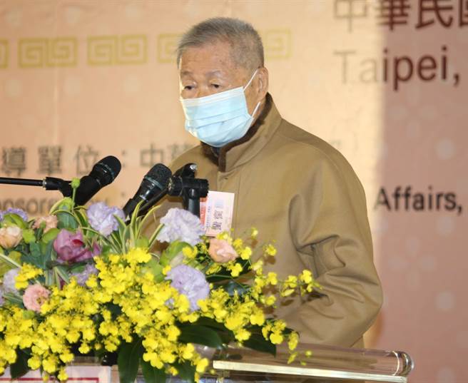 世盟总会总会长饶颖奇致词。（陈君玮摄）