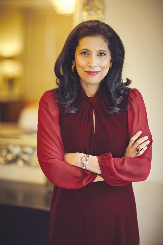 香奈儿全球执行长奈尔Leena Nair　照片／下载自官网