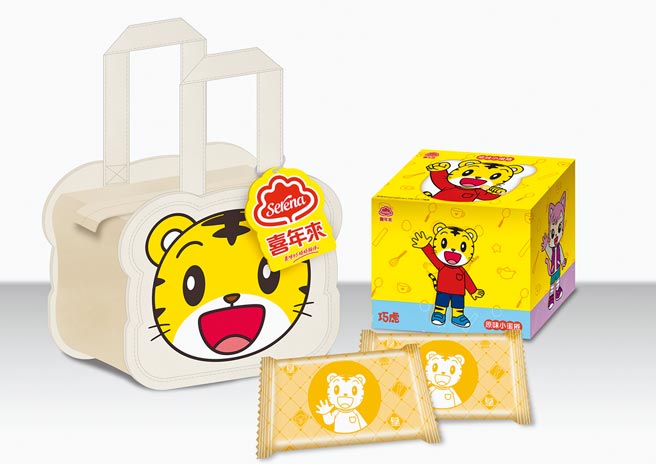 全家巧虎原味蛋卷礼盒，419元。（全家提供）